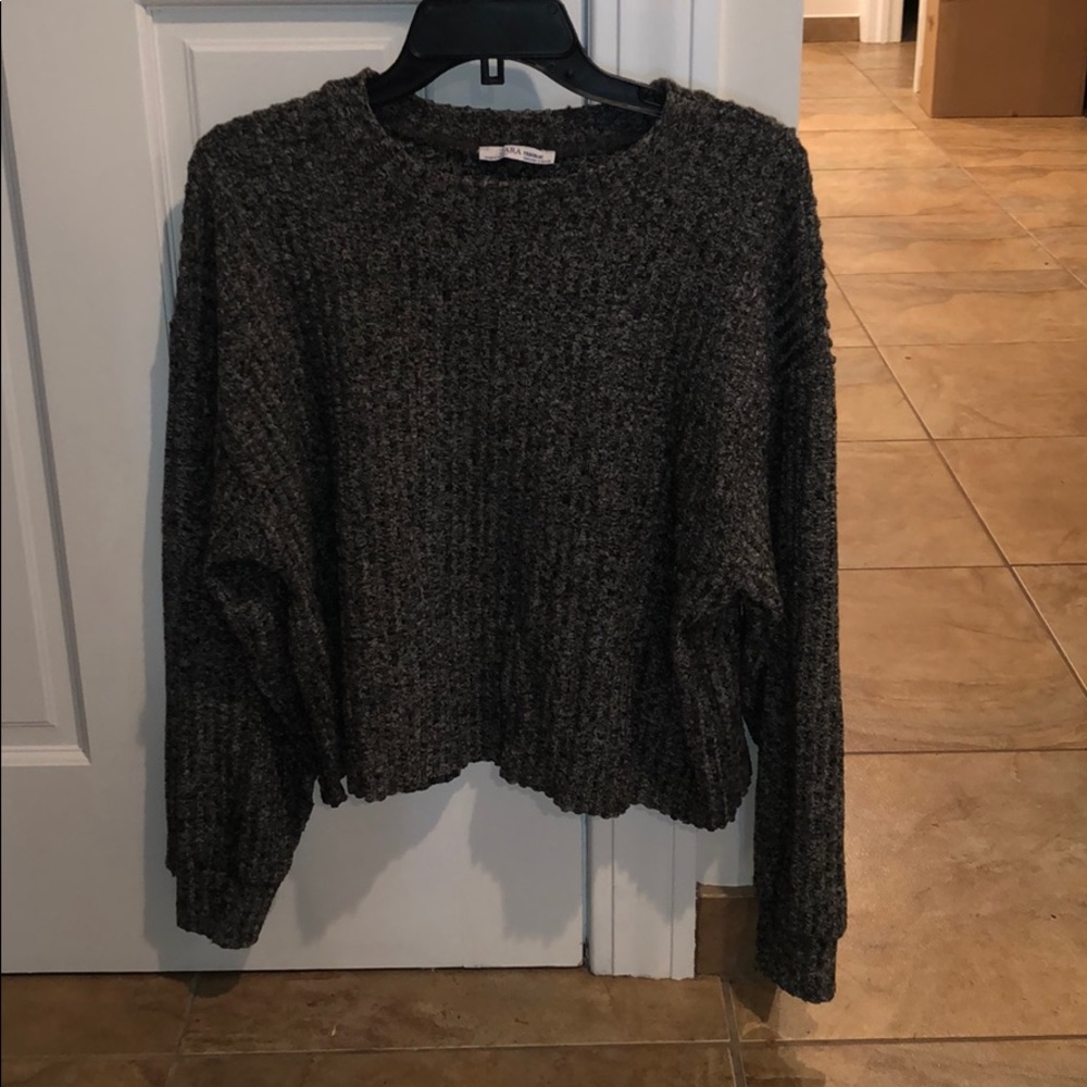 Grey Knit Zara Sweater
